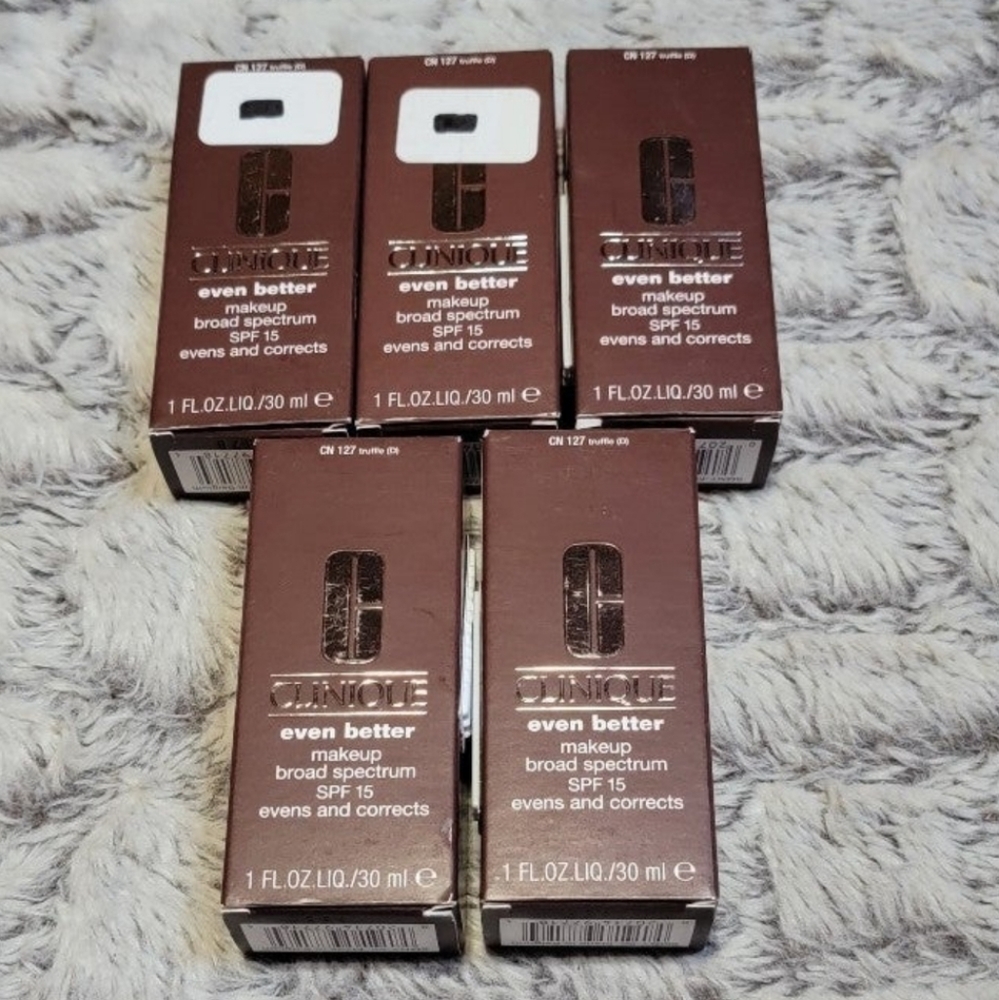 NWT! CLINIQUE Even Better Makeup Broad Spectrum SPF 15 Bundle